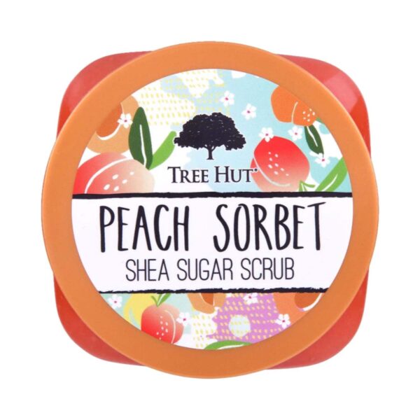 Tree Hut Shea Sugar Scrub Peach Sorbet (510 g) - Tree Hut