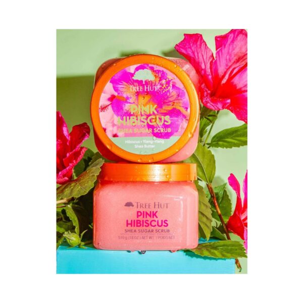 Tree Hut Shea Sugar Scrub Pink Hibiscus (510 g) - Tree Hut