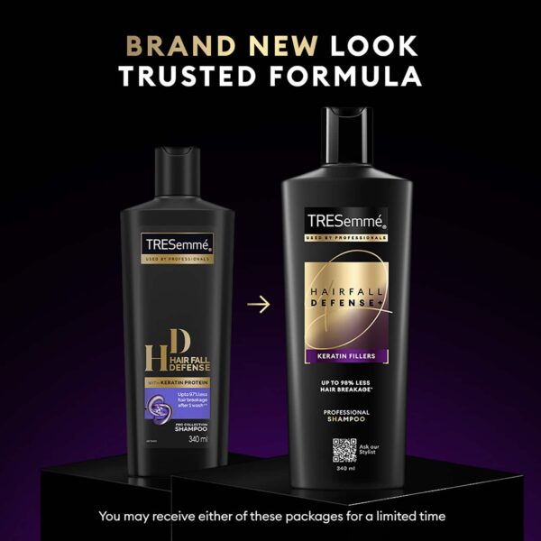 Tresemme Hair Fall Rescue Shampoo + Gloss Artist Serum Combo - Tresemme