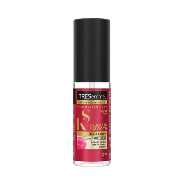 Tresemme Keratin Smooth Shampoo (1000 ml) + Hair Serum (50 ml) Combo - Tresemme