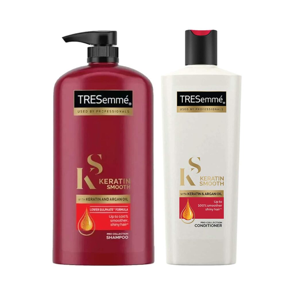 Tresemme Keratin Smooth Shampoo + Conditioner Combo - Tresemme