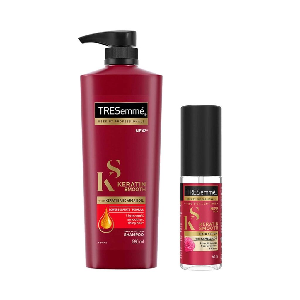 Tresemme Keratin Smooth Shampoo & Serum Combo - Tresemme