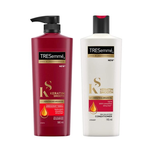 Tresemme Keratin Smooth XL Shampoo & Conditioner Combo - Tresemme