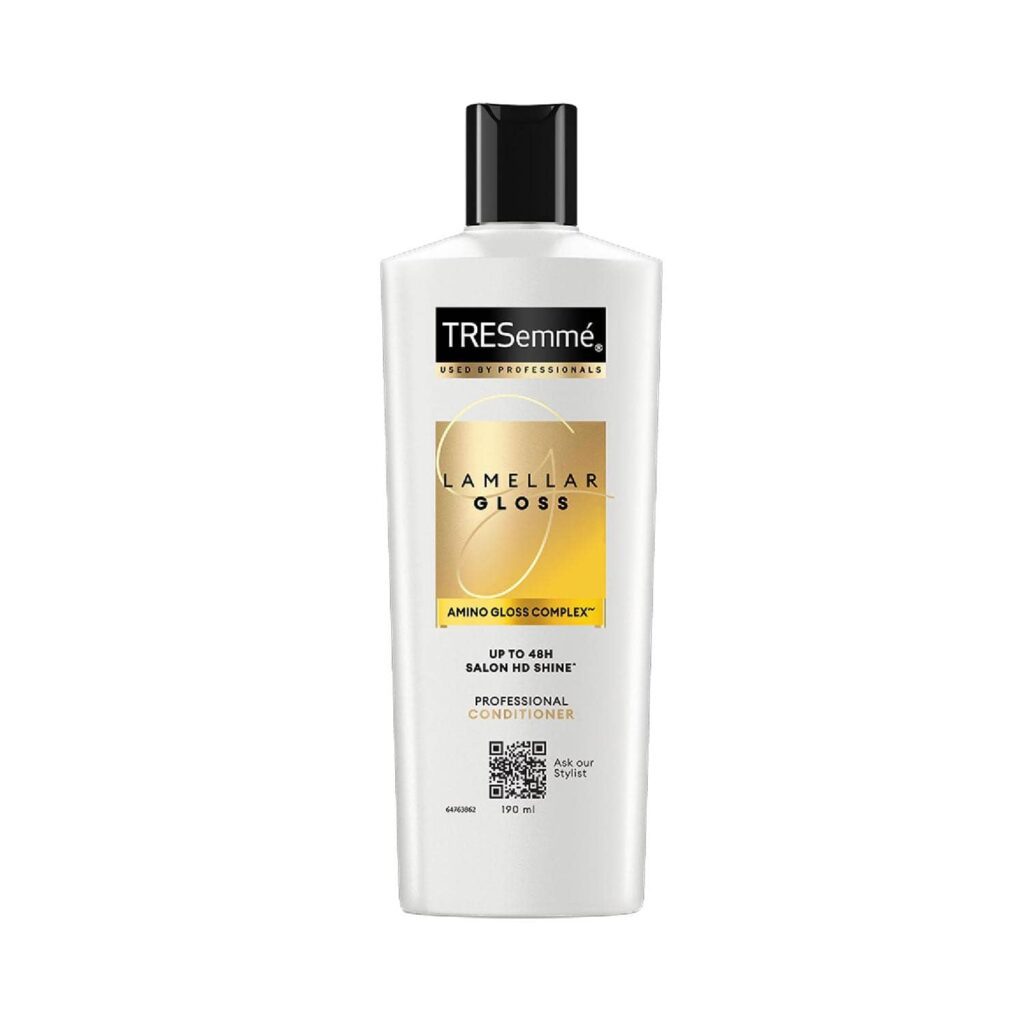 Tresemme Lamellar Gloss Conditioner with Amino Gloss Complex for Ultra Shiny Glossy hair (190 ml) - Tresemme