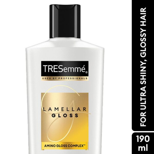Tresemme Lamellar Gloss Conditioner with Amino Gloss Complex for Ultra Shiny Glossy hair (190 ml) - Tresemme