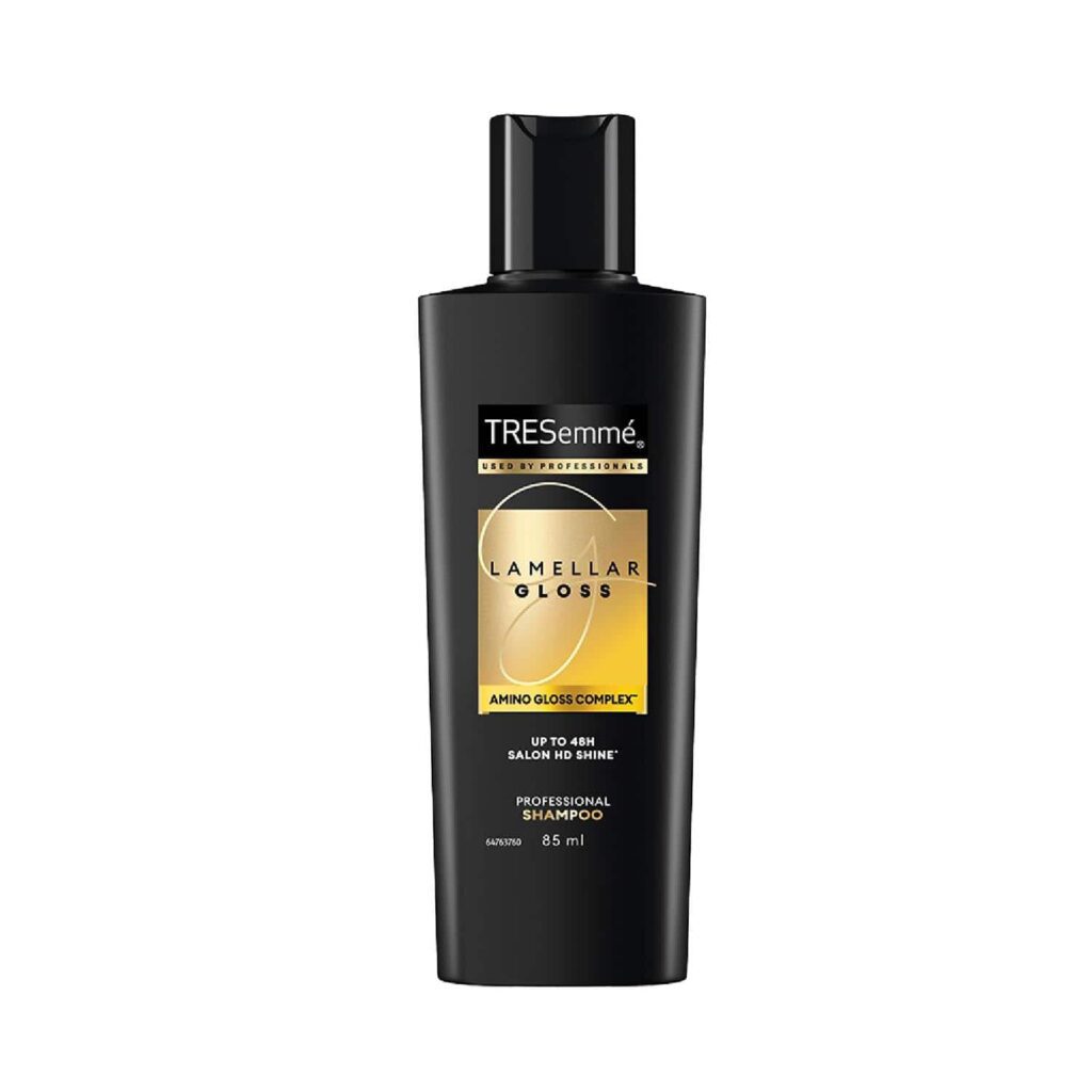 Tresemme Lamellar Gloss Shampoo with Amino Gloss Complex for Ultra Shiny Glossy hair (85 ml) - Tresemme