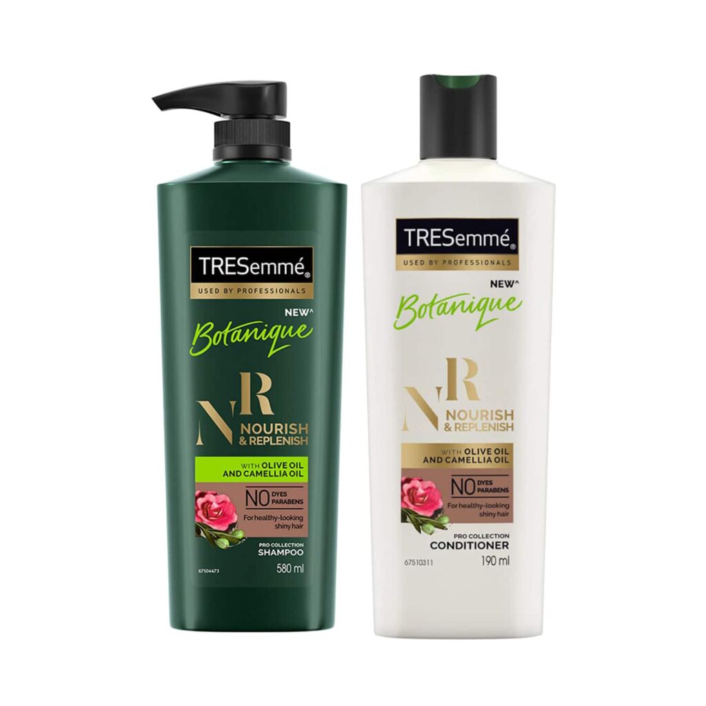 Tresemme Nourish & Replenish Combo Buy (580 ml) Shampoo and Get (190 ml) Conditioner Free - Tresemme