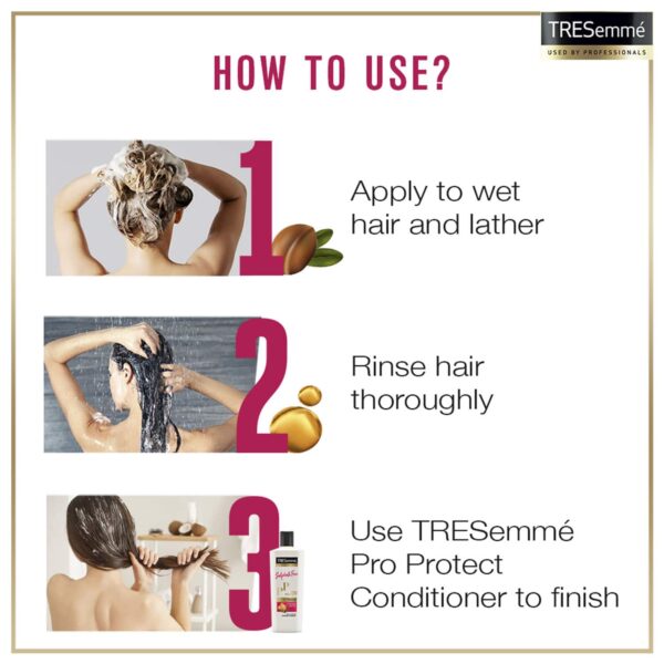 Tresemme Pro Protect Sulphate Free Shampoo - (340ml) - Tresemme