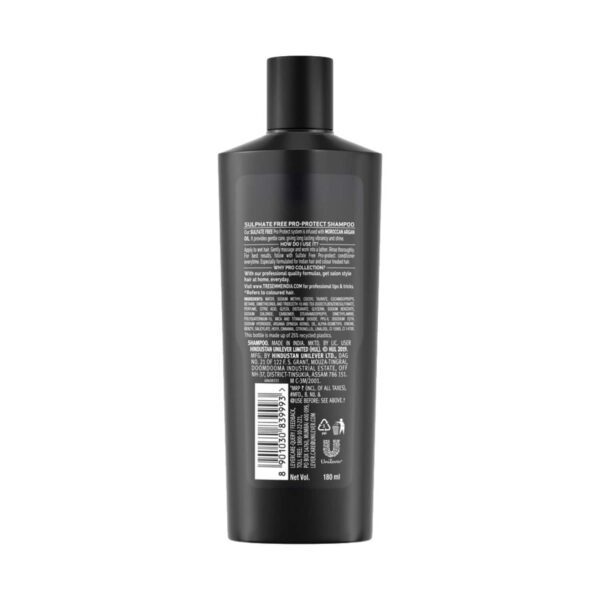 Tresemme Pro Protect Sulphate Free Shampoo with Moroccan Argan Oil (180ml) - Tresemme
