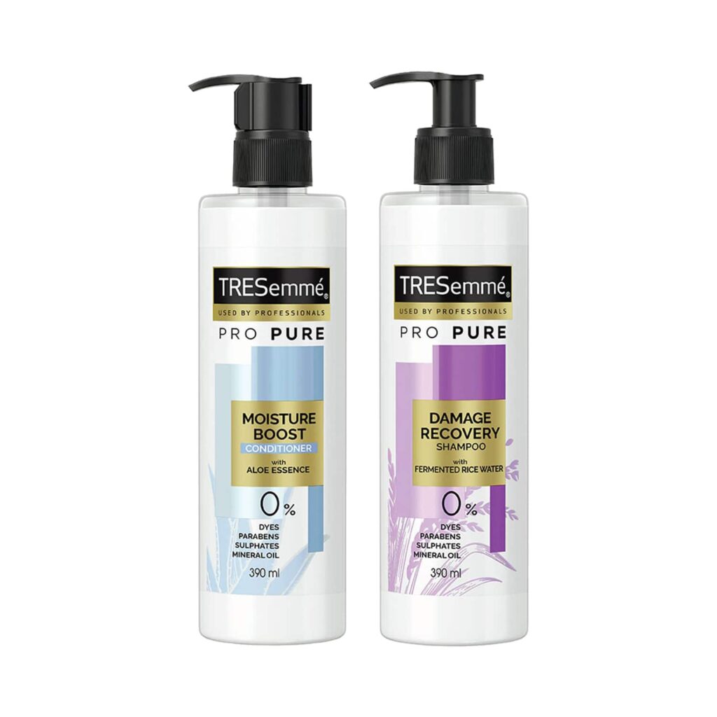Tresemme Pro Pure Damage Recovery Shampoo & Boost Conditioner Combo - Tresemme