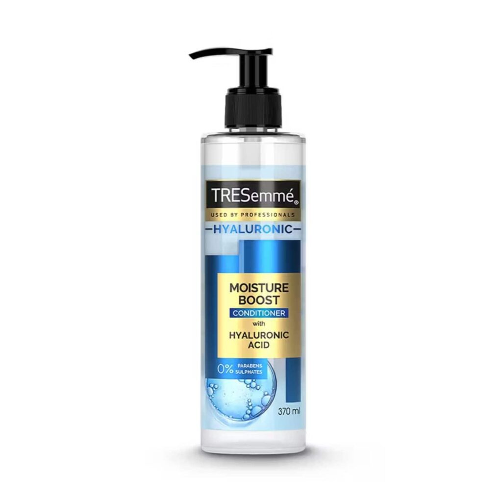 Tresemme Pro Pure Moisture Boost Conditioner with Hyaluronic Acid,Sulphate Free, Paraben Free (370ml) - Tresemme