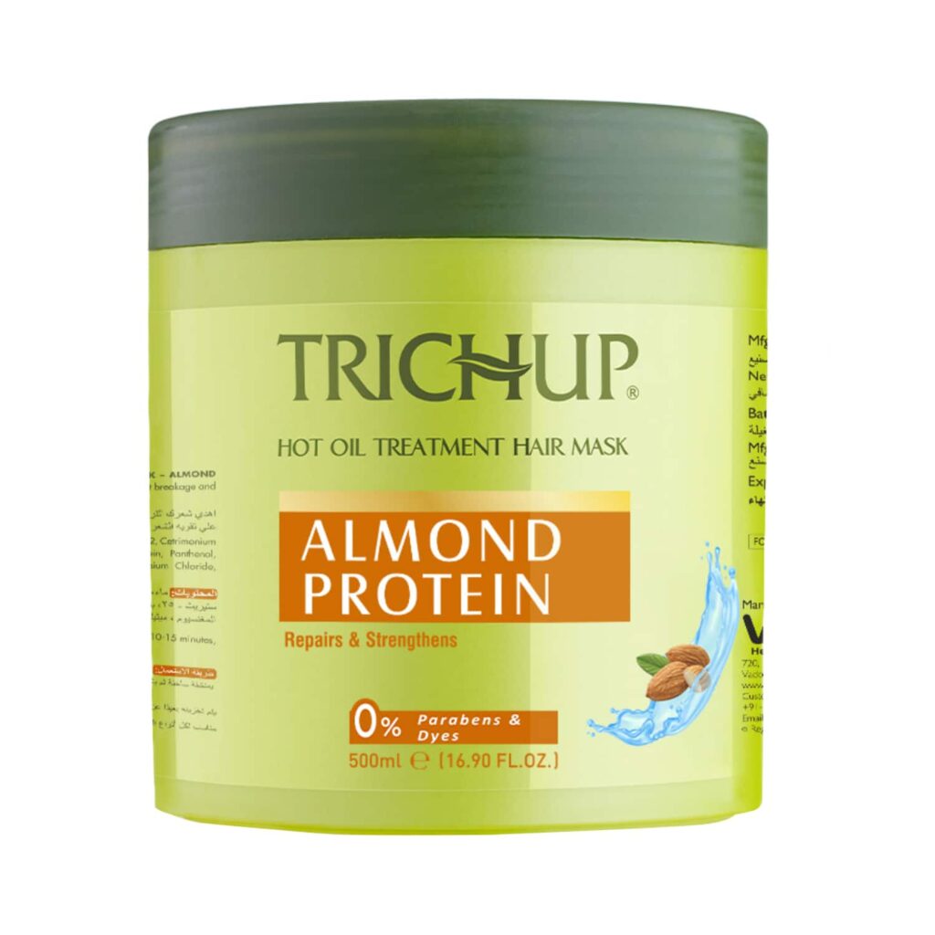 Trichup Almond Protein Hair Mask (500ml) - Trichup