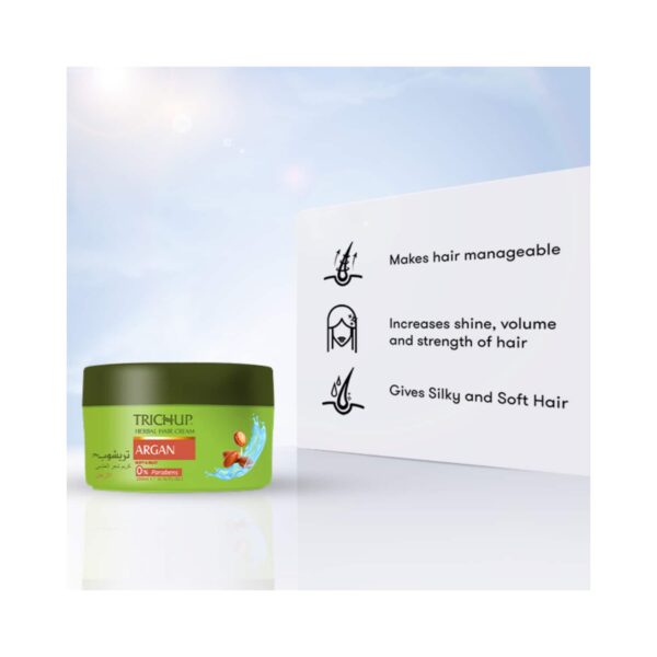 Trichup Argan Herbal Hair Cream (200ml) - Trichup