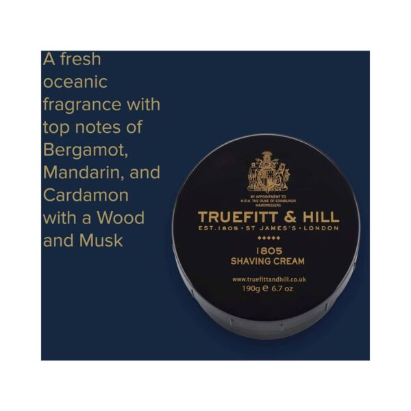 Truefitt & Hill 1805 Shaving Cream (190g) - Truefitt & Hill