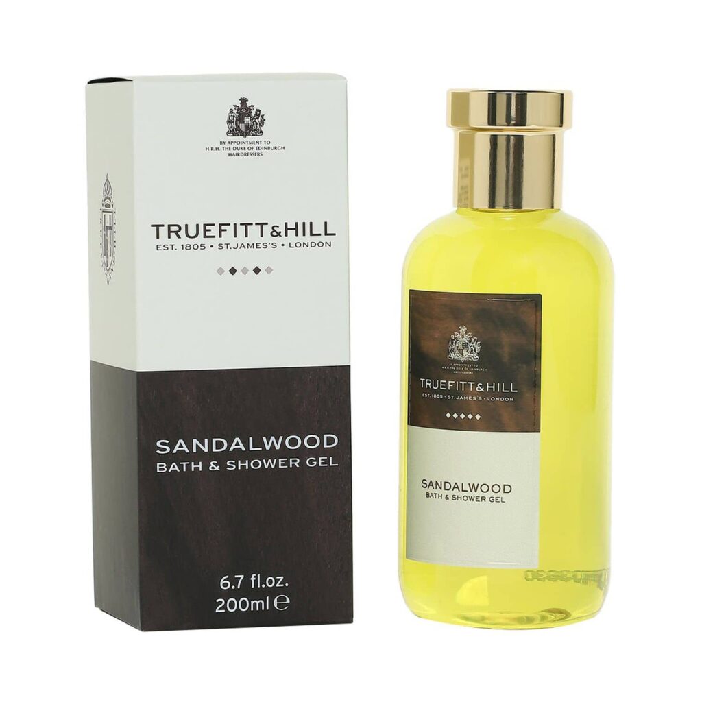 Truefitt & Hill Sandalwood Bath & Shower Gel (200ml) - Truefitt & Hill