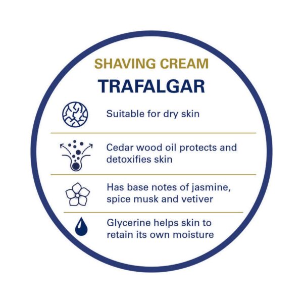 Truefitt & Hill Trafalgar Shaving Cream (190g) - Truefitt & Hill