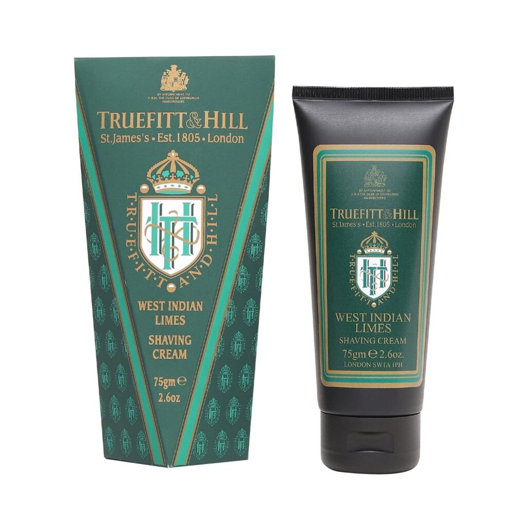 Truefitt & Hill West Indian Limes Shaving Cream (75g) - Truefitt & Hill