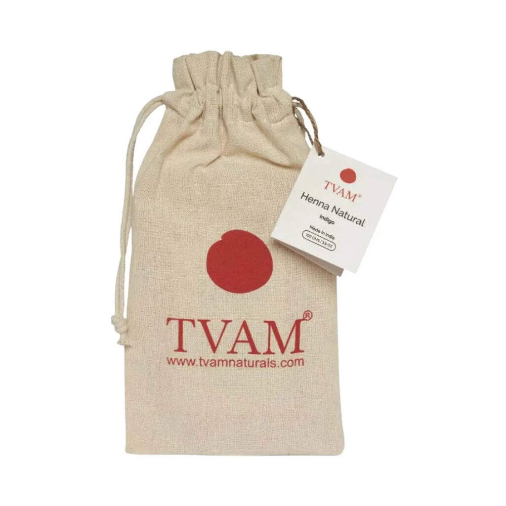 TVAM Henna Natural Hair Color - Indigo (100g) - TVAM