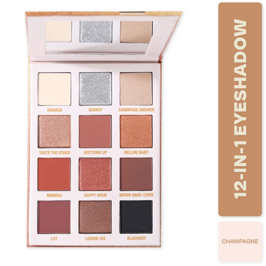 Typsy Beauty Champagne Eyeshadow Palette - Pop Fizz Clink (24g) - Typsy Beauty