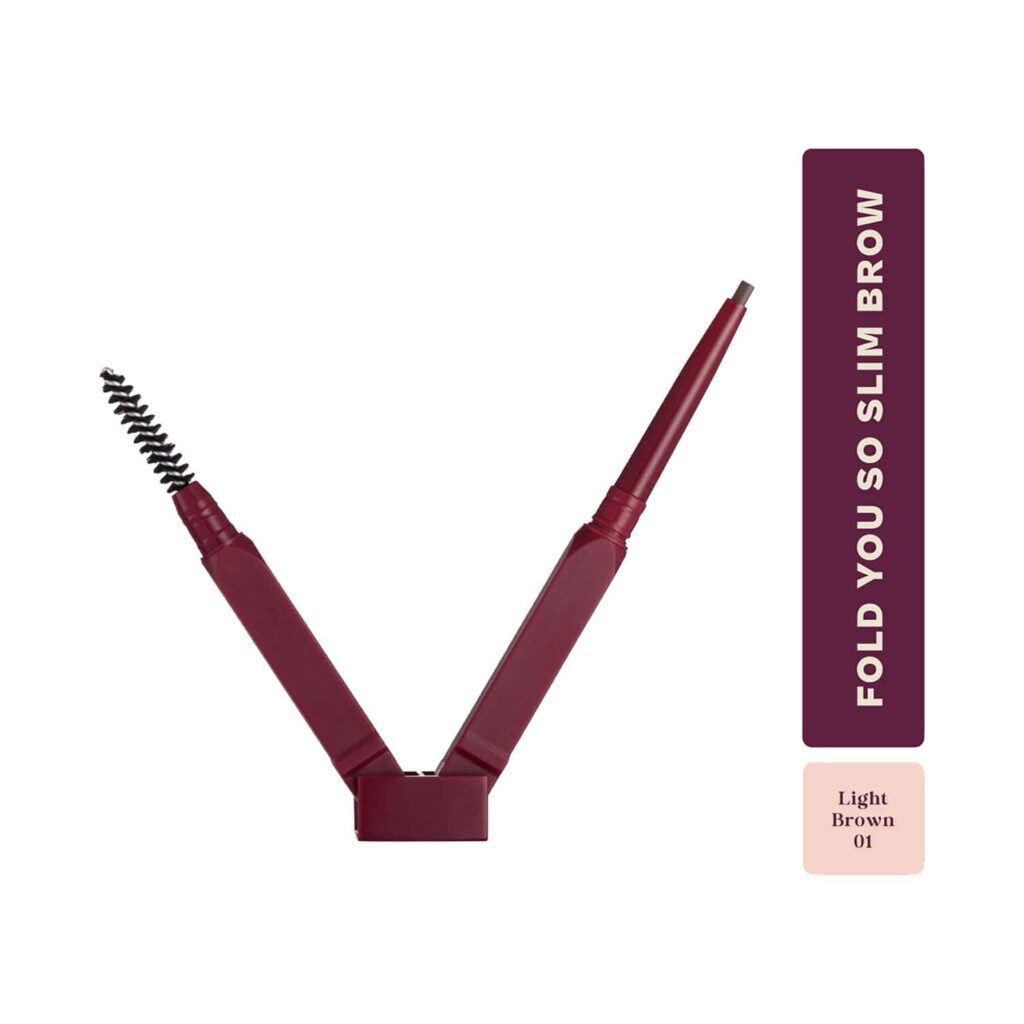 Typsy Beauty Fold You So Slim Eyebrow Pencil - 01 Light Brown (15 g) - Typsy Beauty