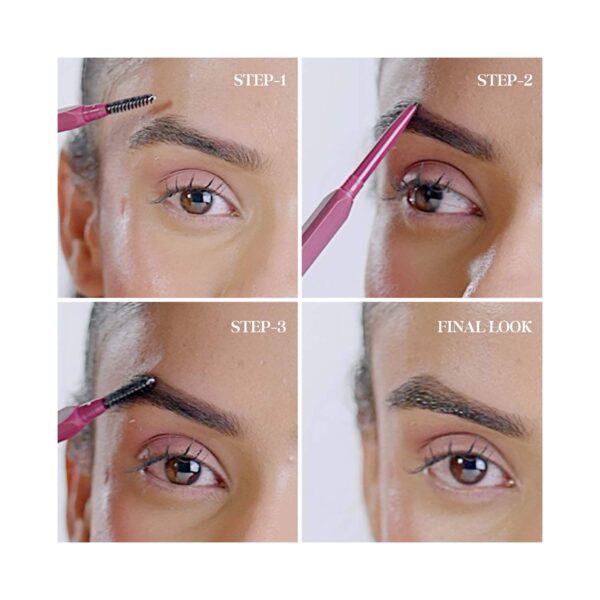 Typsy Beauty Fold You So Slim Eyebrow Pencil - 02 Medium Brown (15 g) - Typsy Beauty