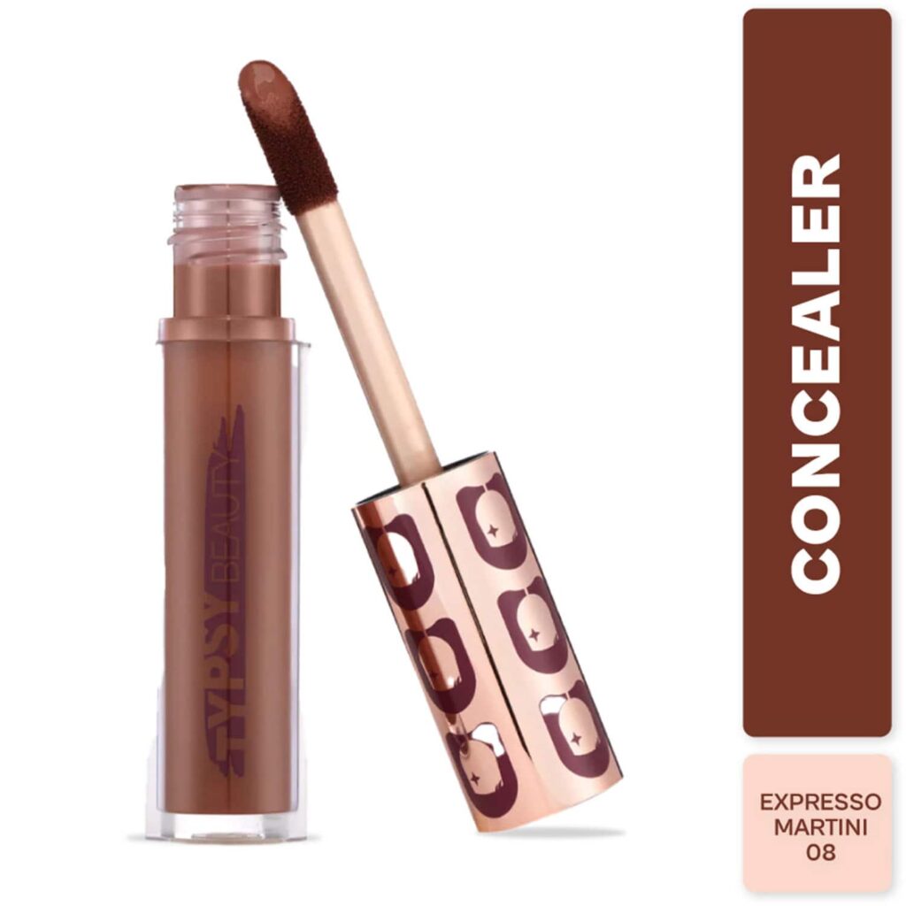 Typsy Beauty Hangover Proof Full Coverage Concealer - 08 Espresso Martini (5.8g) - Typsy Beauty