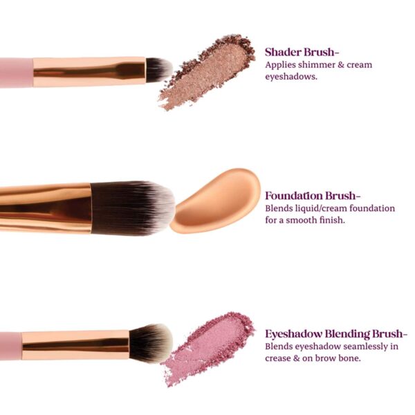 Typsy Beauty On-The-Go Brush Set (6 pcs) - Typsy Beauty
