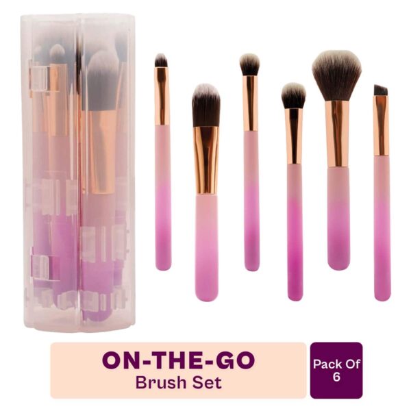 Typsy Beauty On-The-Go Brush Set (6 pcs) - Typsy Beauty
