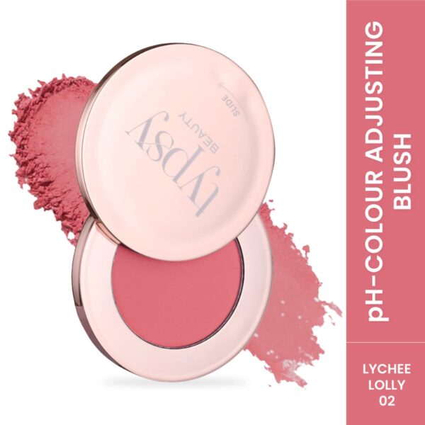 Typsy Beauty Phantastic Color Adjusting Blush Lychee Lolly 02 Flawless Finish Featherlight (4 g) - Typsy Beauty