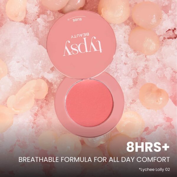 Typsy Beauty Phantastic Color Adjusting Blush Lychee Lolly 02 Flawless Finish Featherlight (4 g) - Typsy Beauty