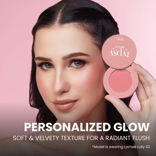 Typsy Beauty Phantastic Color Adjusting Blush Lychee Lolly 02 Flawless Finish Featherlight (4 g) - Typsy Beauty