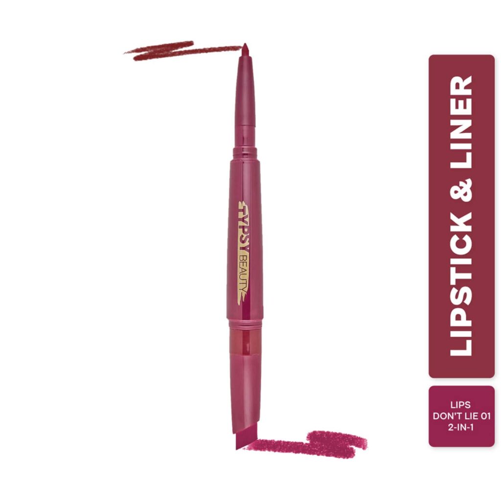 Typsy Beauty Twist & Pout Lipstick & Lip Liner - Lips Don't Lie (0.91g) - Typsy Beauty