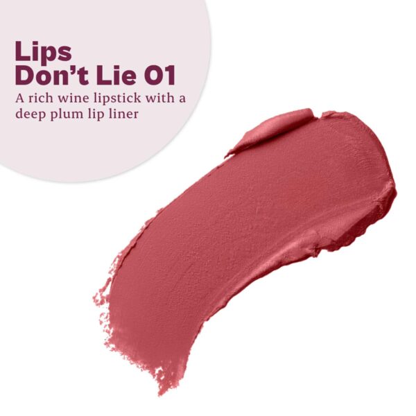 Typsy Beauty Twist & Pout Lipstick & Lip Liner - Lips Don't Lie (0.91g) - Typsy Beauty
