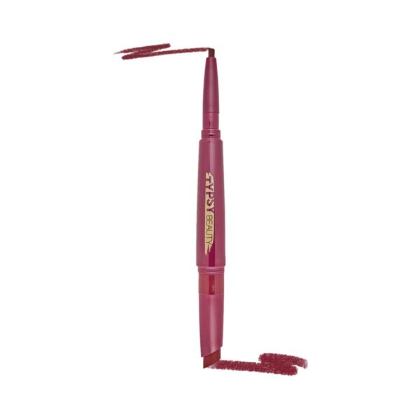 Typsy Beauty Twist & Pout Lipstick & Lip Liner - Spills Tea (0.91g) - Typsy Beauty