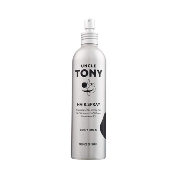 Uncle Tony Anti Hair Fall Shampoo & Light Hold Hair Spray Combo - Uncle Tony