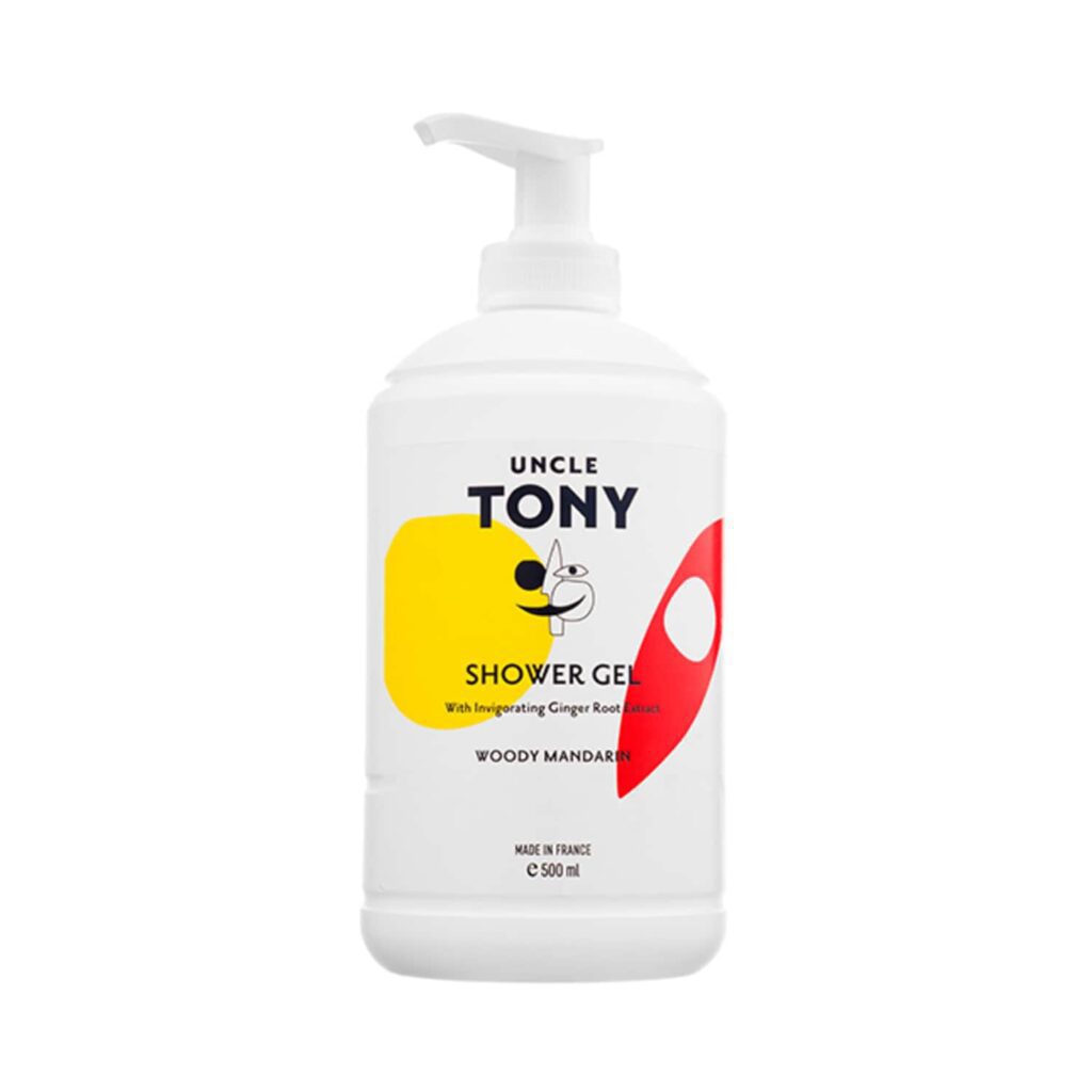 Uncle Tony Ginger Root Extract Shower Gel (500ml) - Uncle Tony