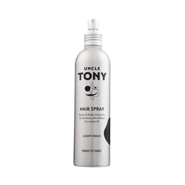 Uncle Tony Light Hold Hair Spray (250ml) - Uncle Tony