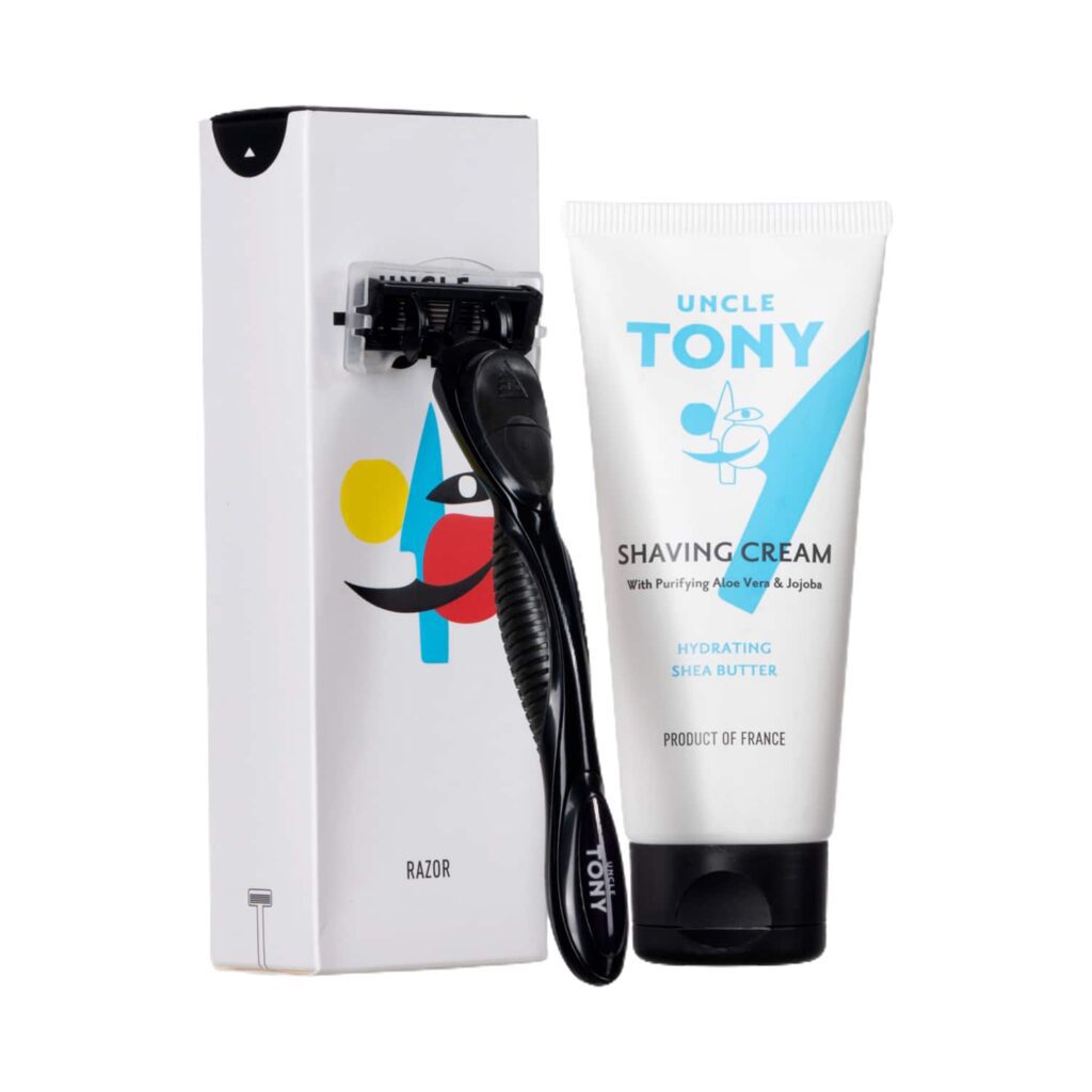 Uncle Tony Shaving Sets Black Grooming Kit (2 pcs) - Uncle Tony