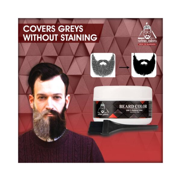 urban gabru Black Beard Color (70g) - urban gabru