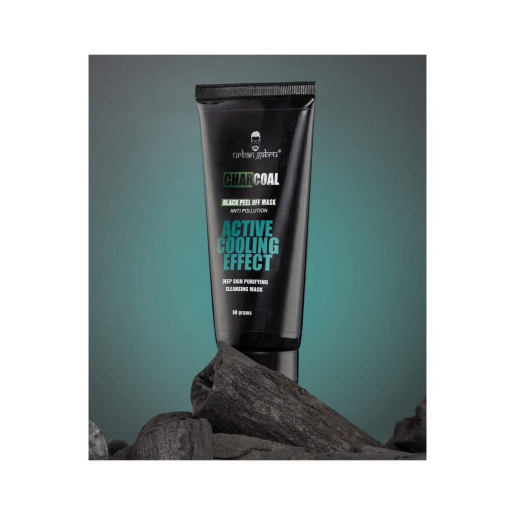 urban gabru Charcoal Peel Off Mask (60g) - urban gabru