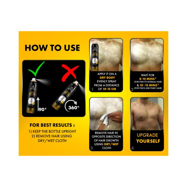 urban gabru Hair Removal Cream Spray (200ml) - urban gabru