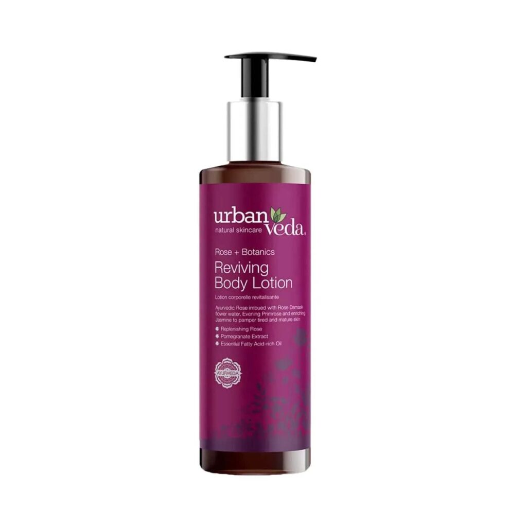 Urban Veda Reviving Ayurvedic Rose Body Lotion (250ml) - Urban Veda