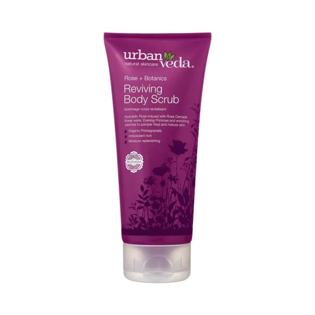 Urban Veda Reviving Ayurvedic Rose Body Scrub (200ml) - Urban Veda