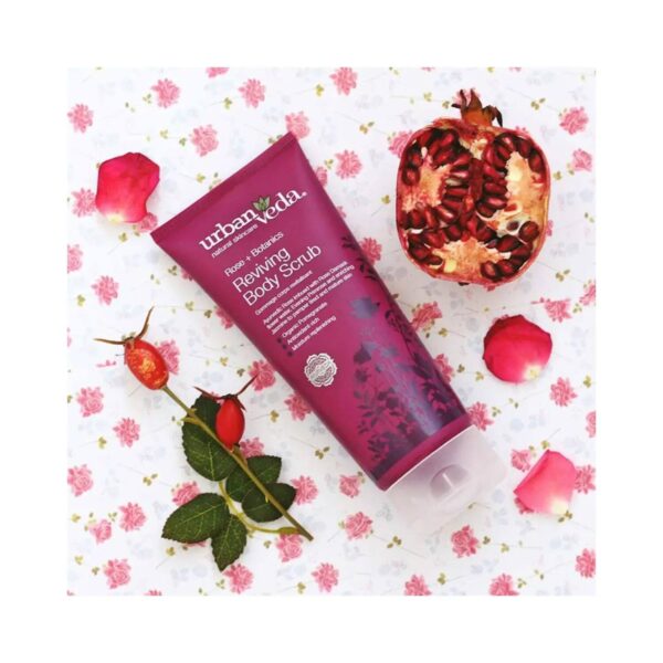 Urban Veda Reviving Ayurvedic Rose Body Scrub (200ml) - Urban Veda