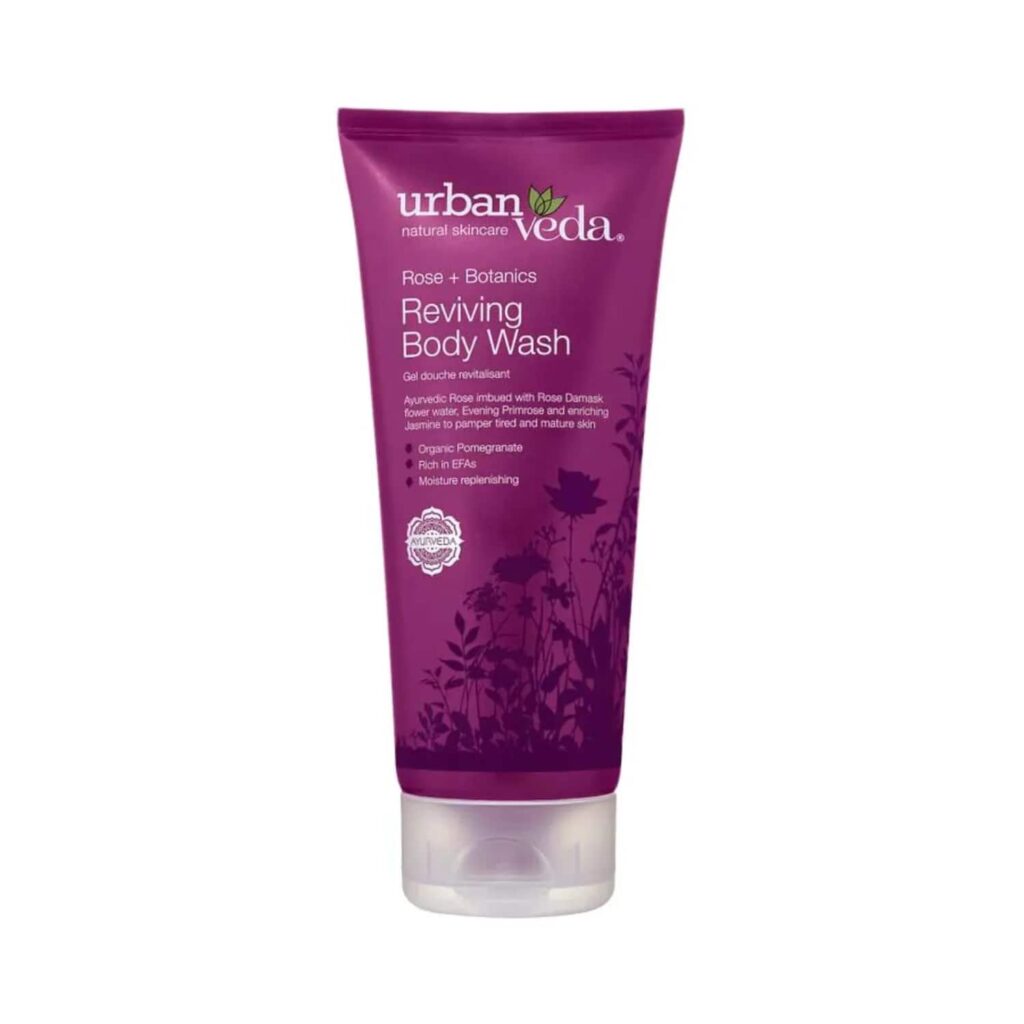 Urban Veda Reviving Ayurvedic Rose Body Wash (200ml) - Urban Veda