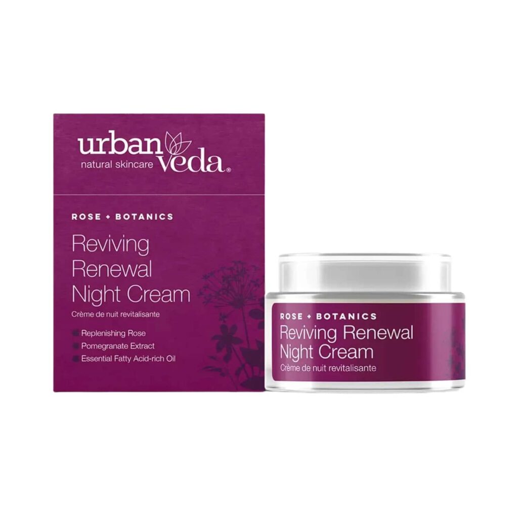 Urban Veda Reviving Ayurvedic Rose Renewal Night Cream (50ml) - Urban Veda