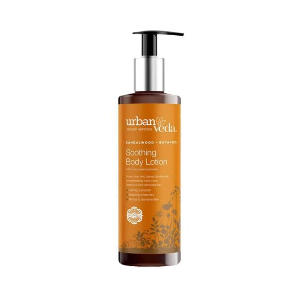 Urban Veda Soothing Ayurvedic Sandalwood Body Lotion (250ml) - Urban Veda