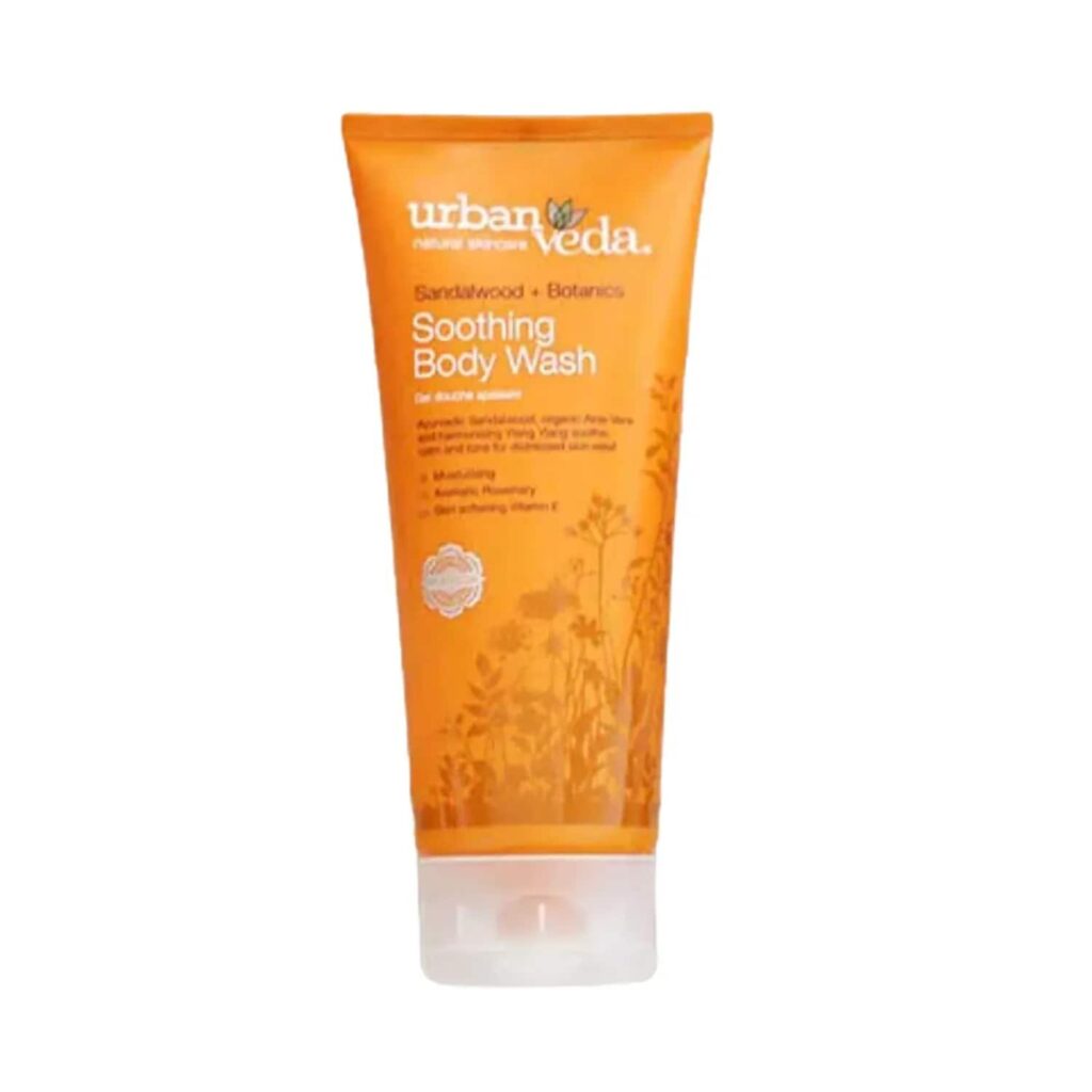 Urban Veda Soothing Ayurvedic Sandalwood Body Wash (200ml) - Urban Veda