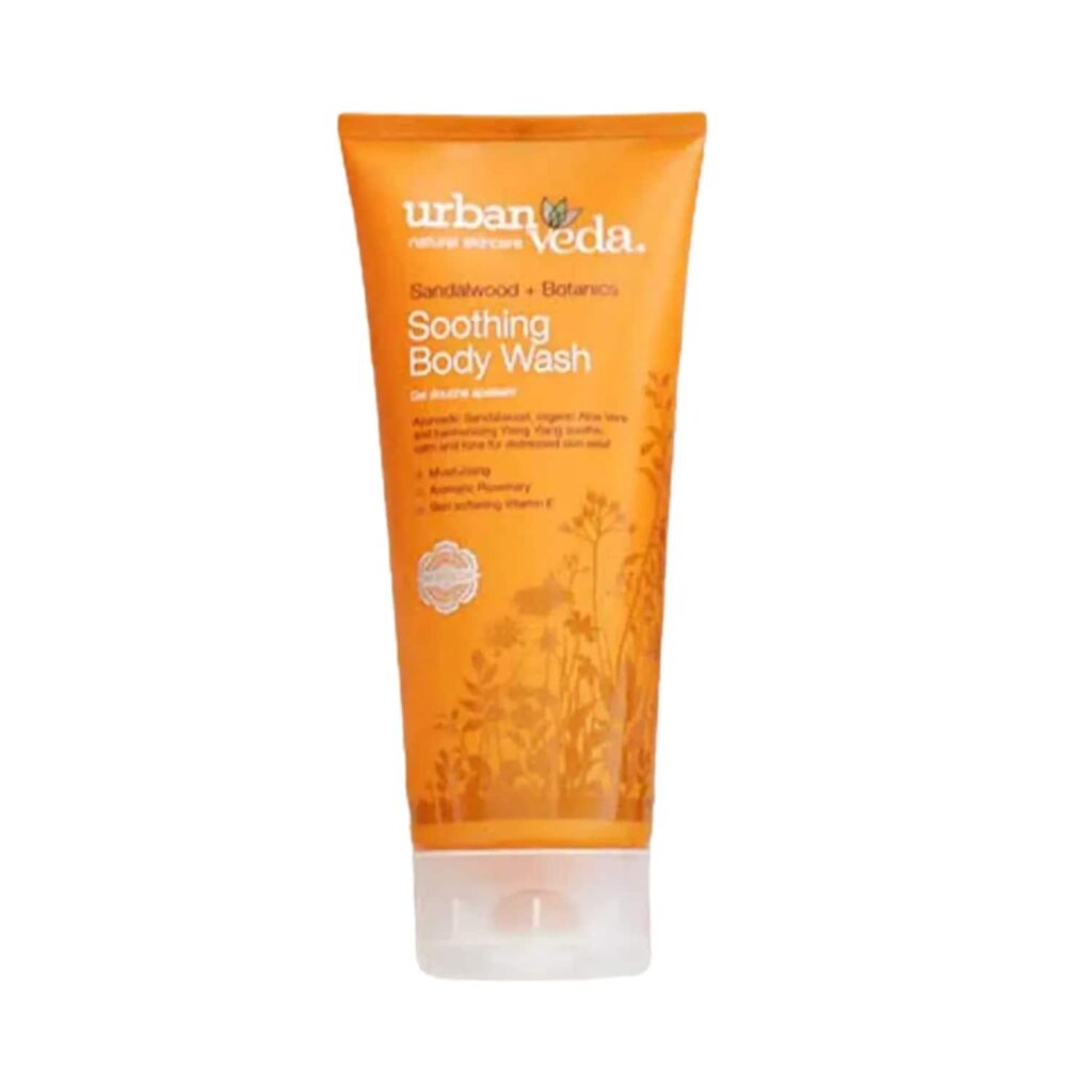Urban Veda Soothing Ayurvedic Sandalwood Body Wash (200ml) - Urban Veda