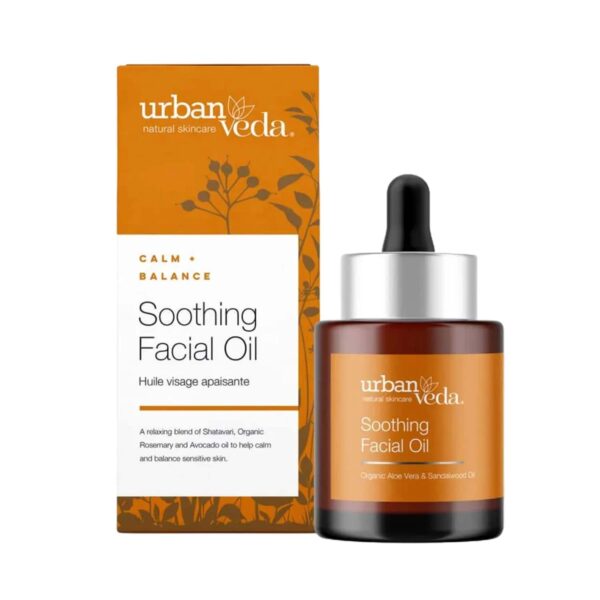 Urban Veda Soothing Ayurvedic Sandalwood Facial Oil (30ml) - Urban Veda